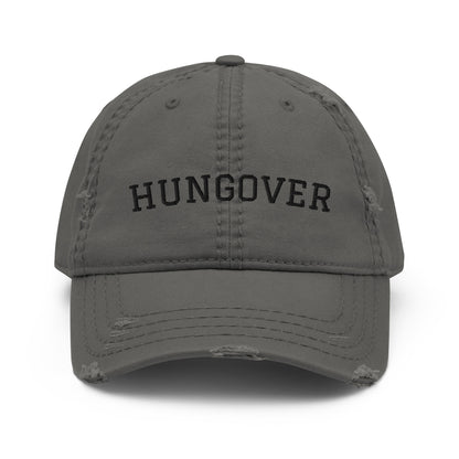 HUNGOVER Distressed Hat