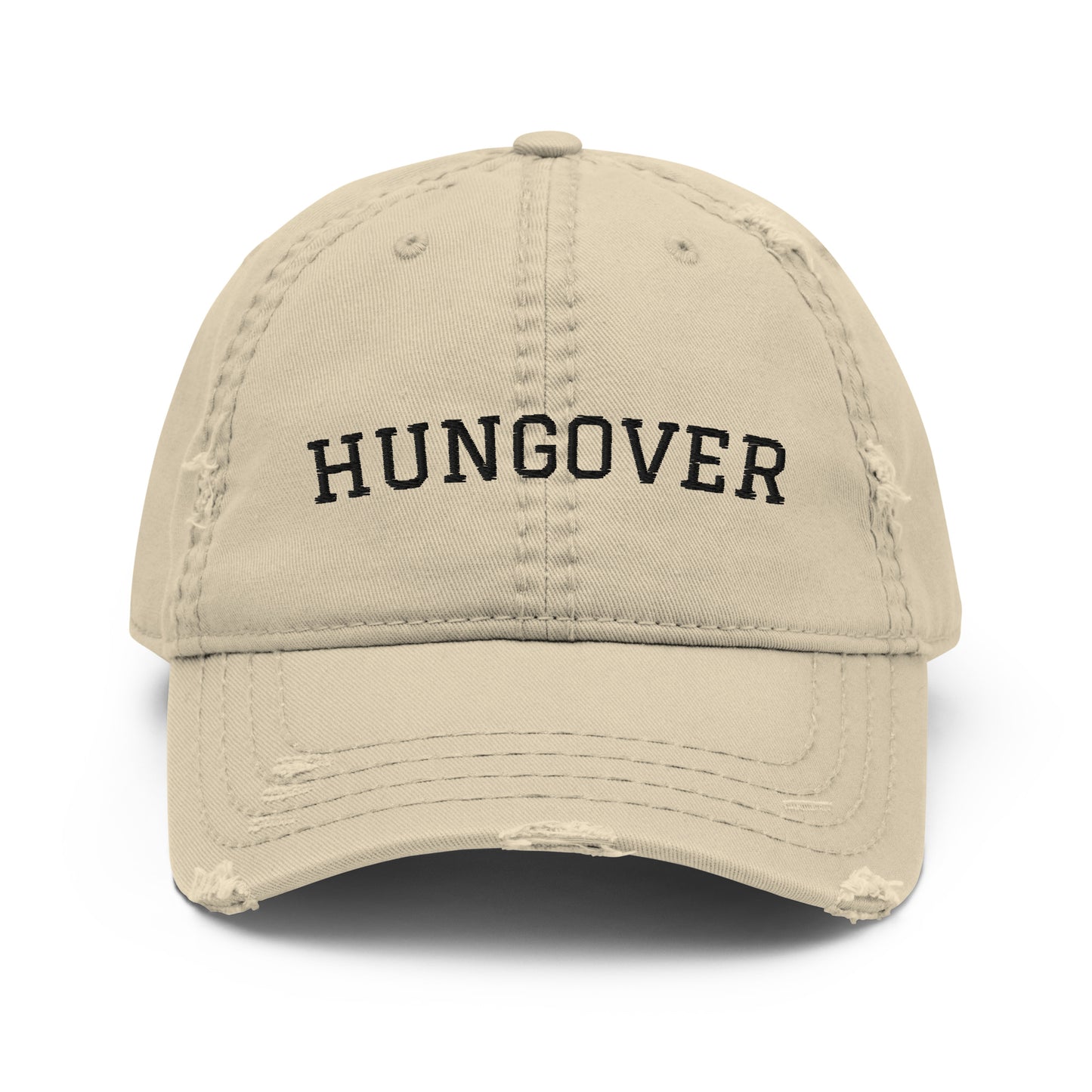 HUNGOVER Distressed Hat