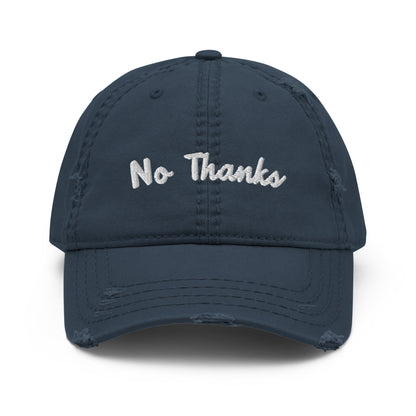 NO THANKS Hat