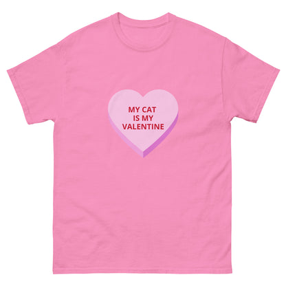 MY CAT IS MY VALENTINE HOLIDAY tee