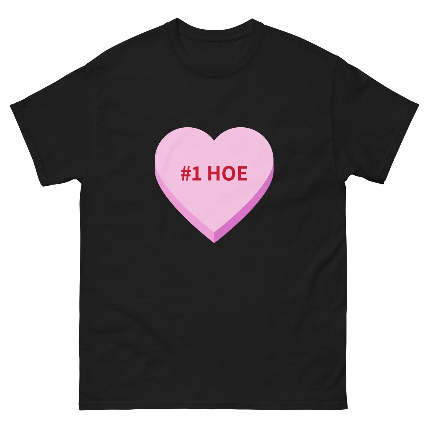 #1 HOE VALENTINES DAY HOLIDAY tee