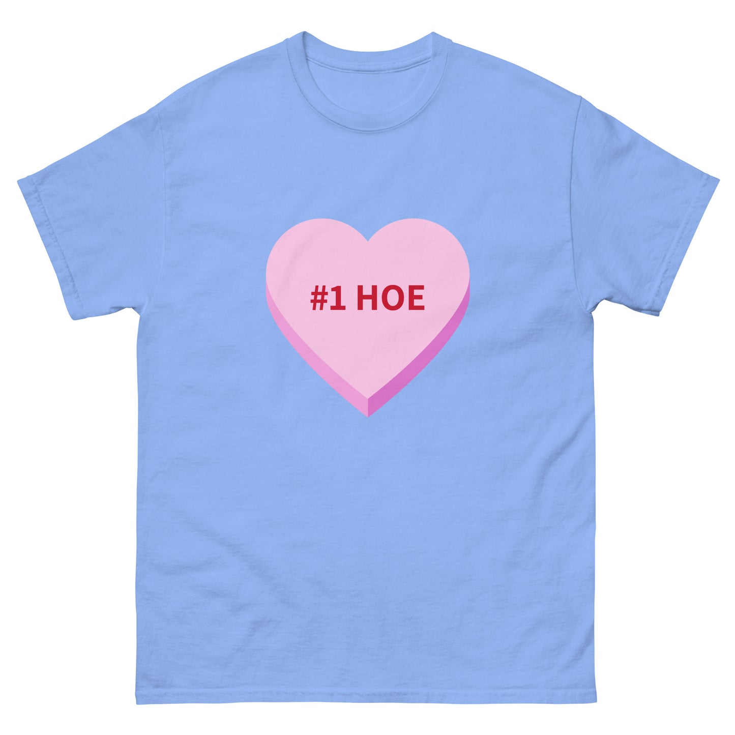 #1 HOE VALENTINES DAY HOLIDAY tee