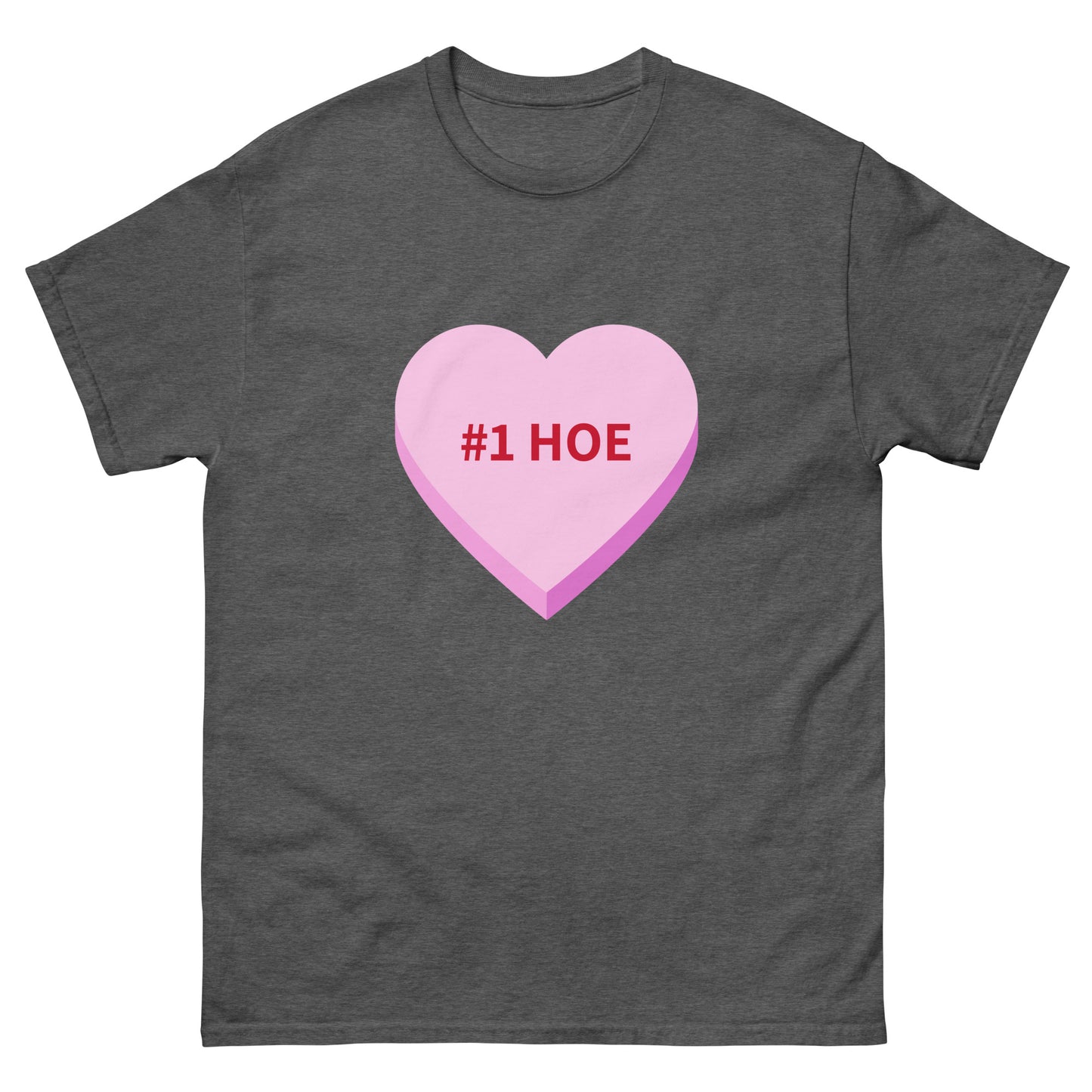 #1 HOE VALENTINES DAY HOLIDAY tee