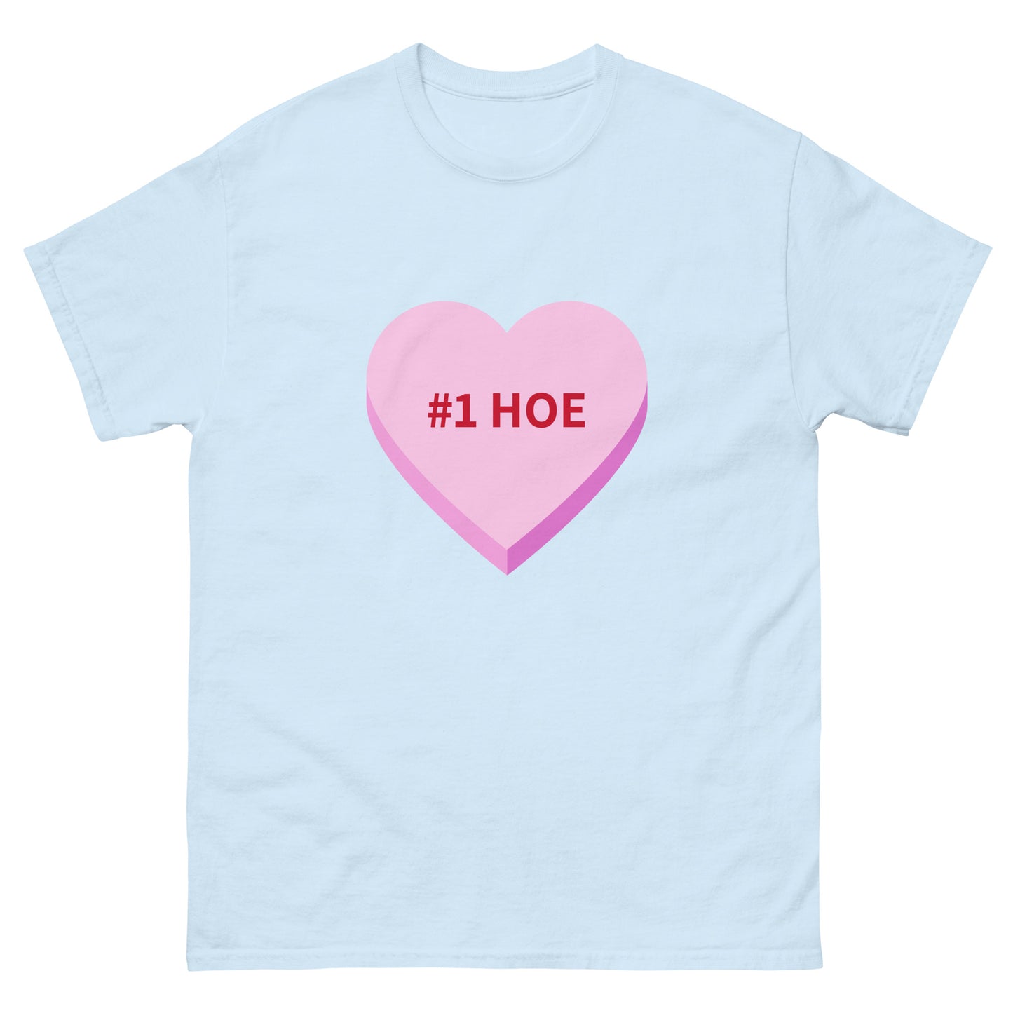 #1 HOE VALENTINES DAY HOLIDAY tee