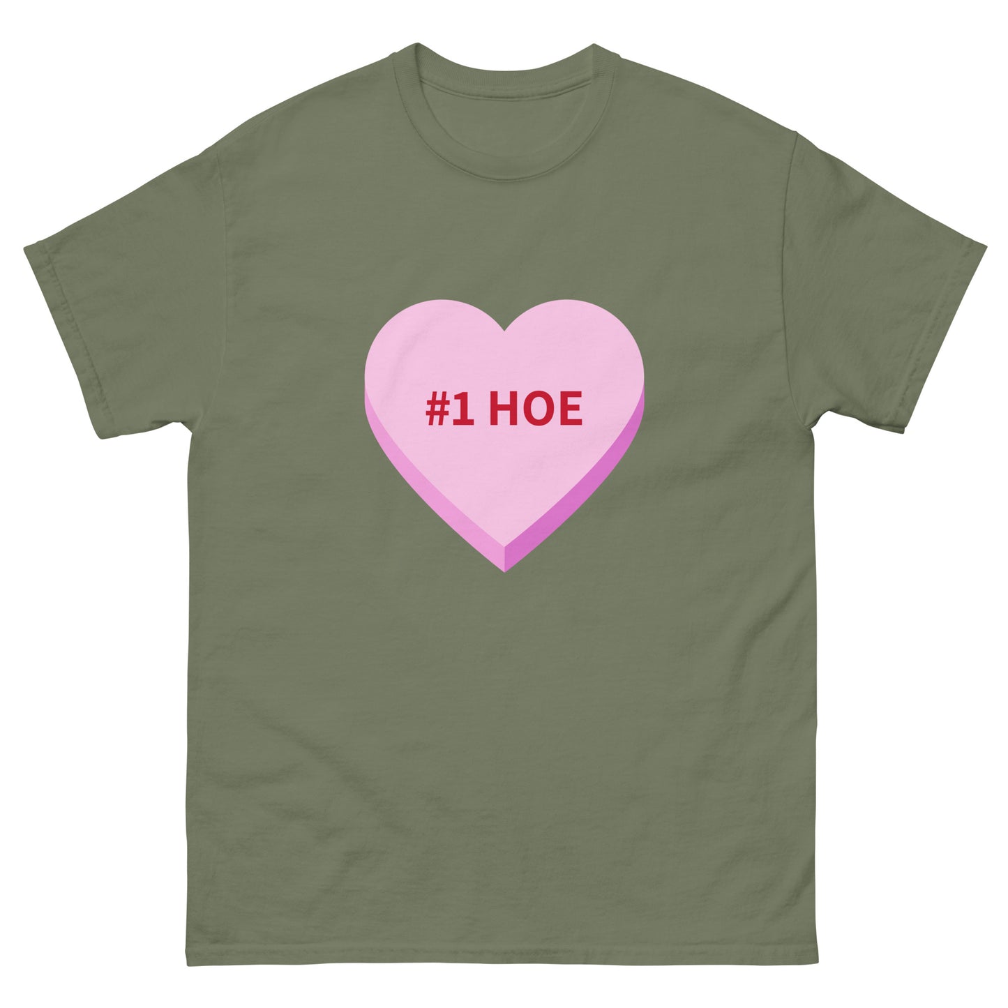 #1 HOE VALENTINES DAY HOLIDAY tee