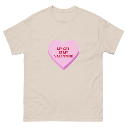 MY CAT IS MY VALENTINE HOLIDAY tee