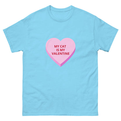 MY CAT IS MY VALENTINE HOLIDAY tee