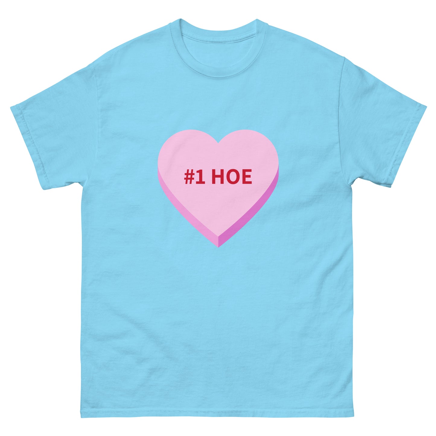 #1 HOE VALENTINES DAY HOLIDAY tee