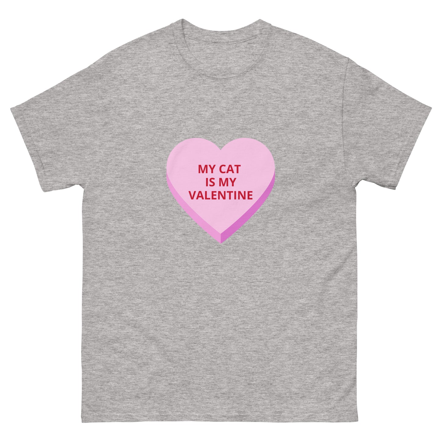 MY CAT IS MY VALENTINE HOLIDAY tee