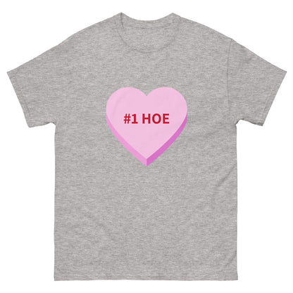 #1 HOE VALENTINES DAY HOLIDAY tee