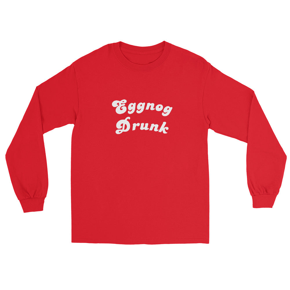 EGGNOG DRUNK HOLIDAY Long Sleeve Tee