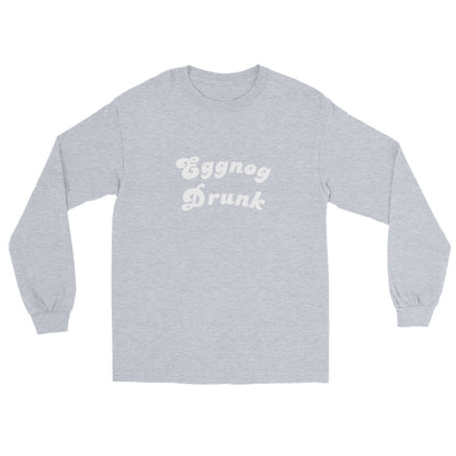 EGGNOG DRUNK HOLIDAY Long Sleeve Tee