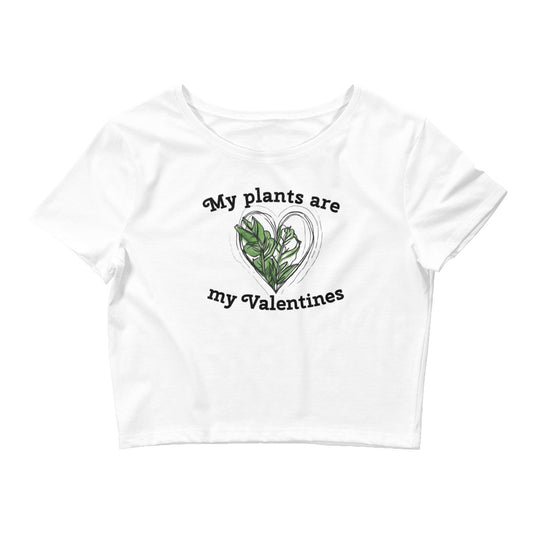 PLANT VALENTINES HOLIDAY Crop Top