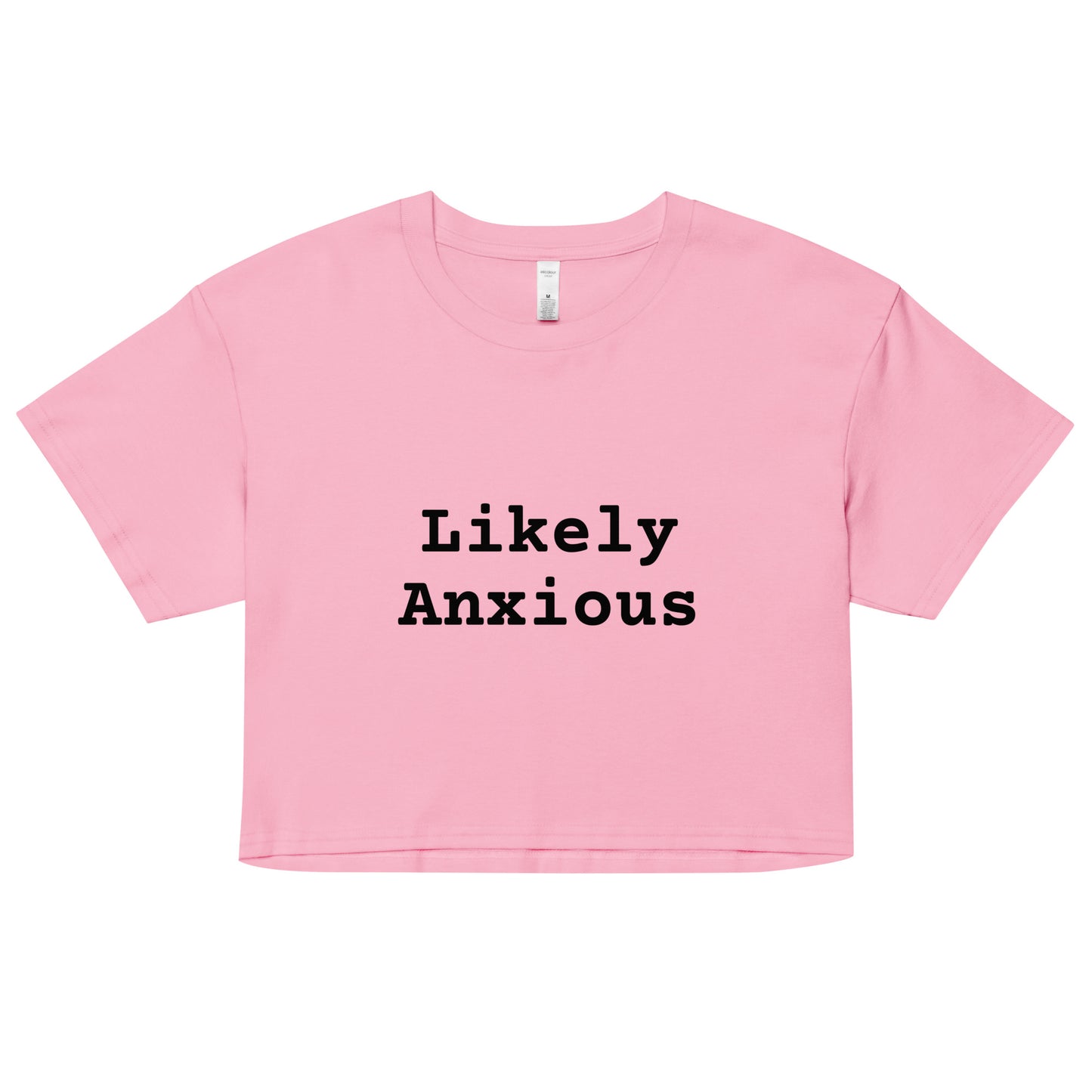 LIKELY ANXIOUS crop top