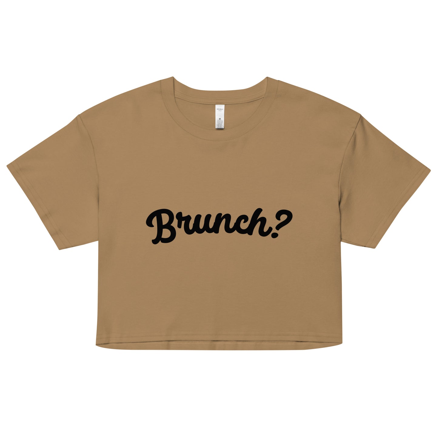 BRUNCH? crop top