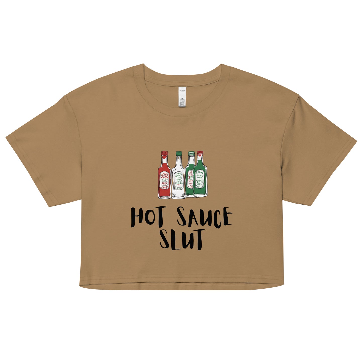 HOT SAUCE SLUT crop top