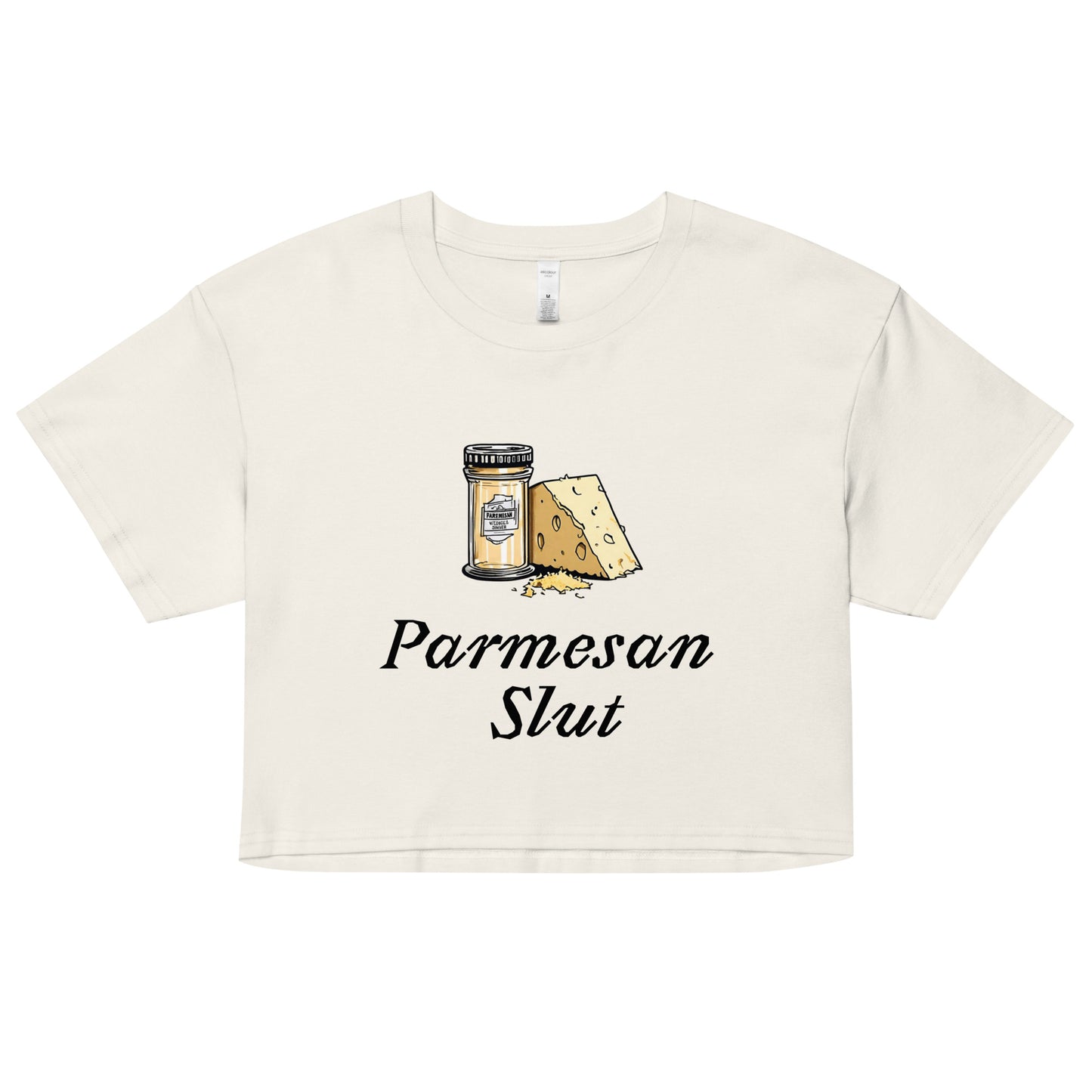 PARMESAN SLUT crop top