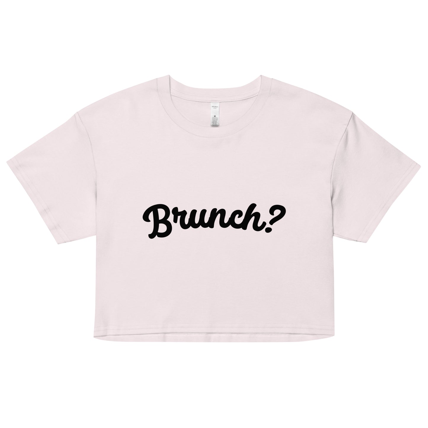 BRUNCH? crop top