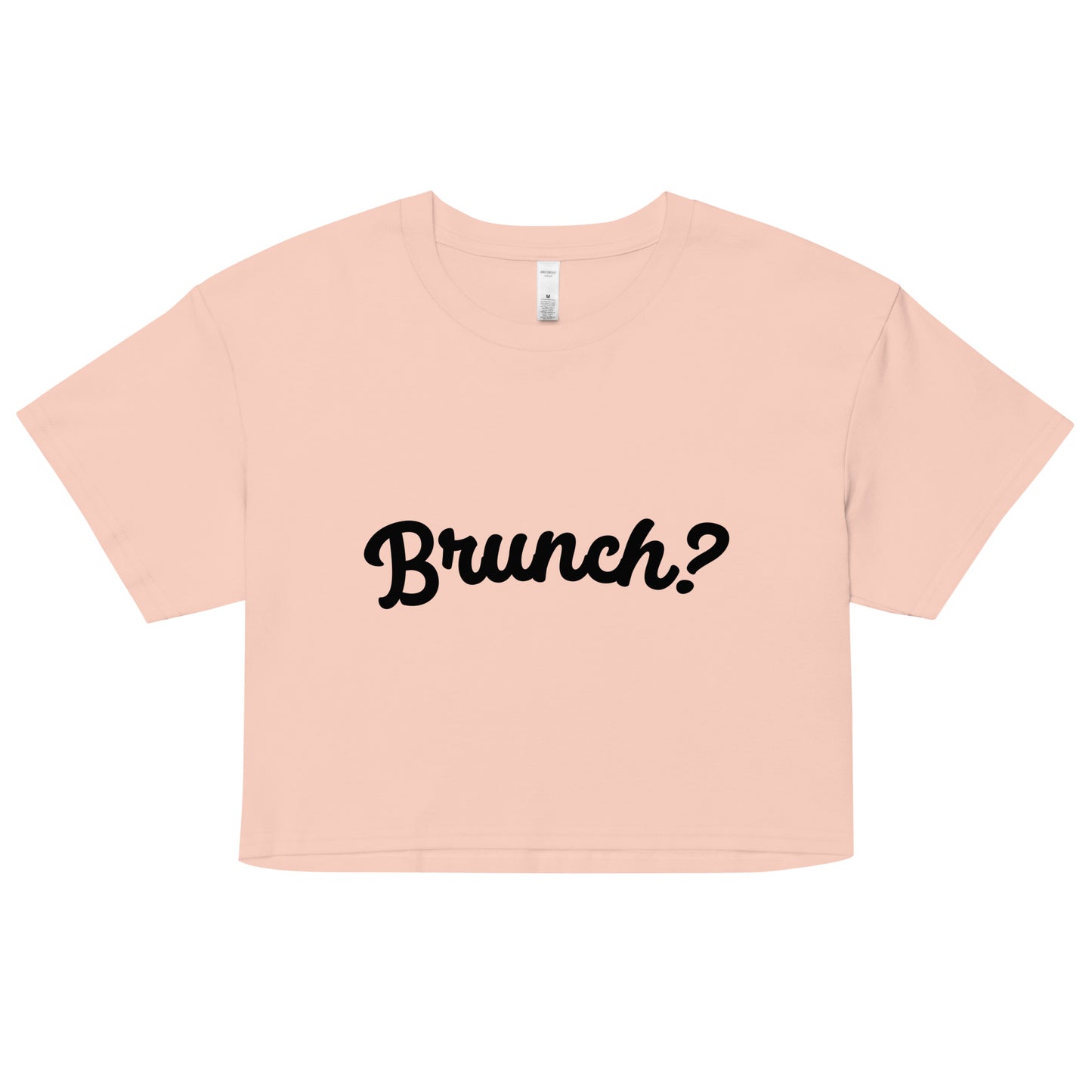 BRUNCH? crop top