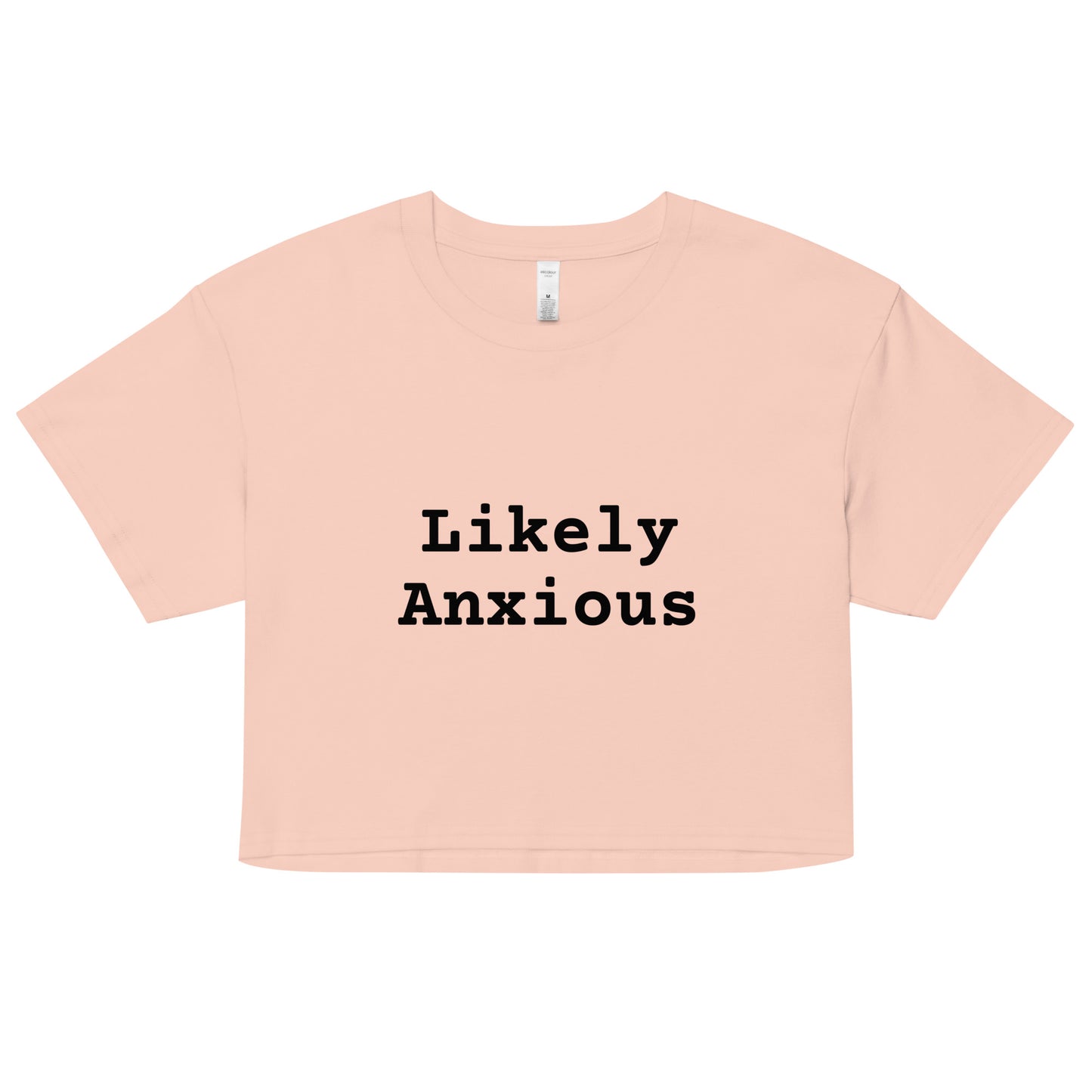 LIKELY ANXIOUS crop top