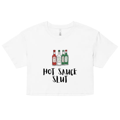 HOT SAUCE SLUT crop top